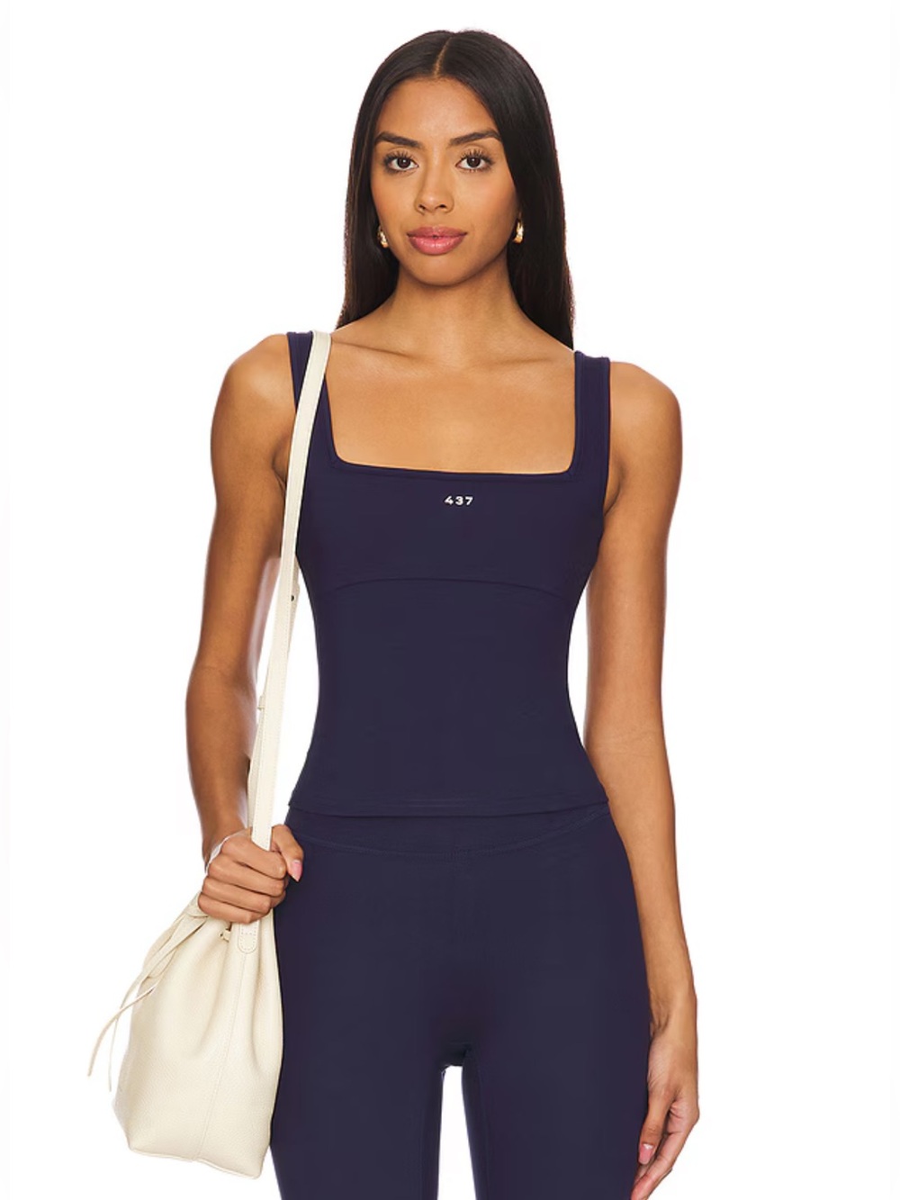 437 The Square Tank in Navy